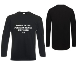 👕 T‑shirt Personnalisable – 100% Coton – Du S au XXL