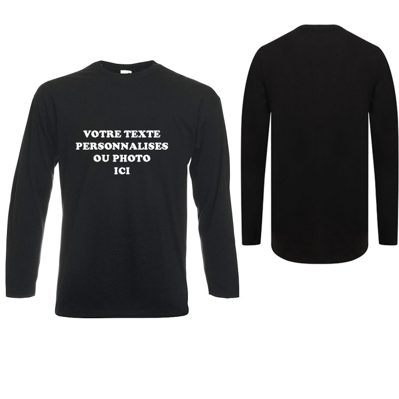 👕 T‑shirt Personnalisable – 100% Coton – Du S au XXL