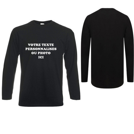 👕 T‑shirt Personnalisable – 100% Coton – Du S au XXL