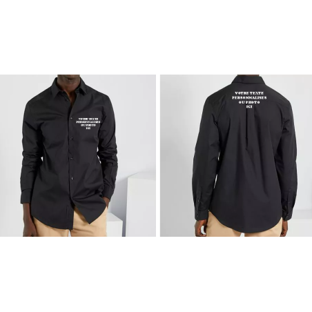 👔 Chemise Personnalisable – Du S au XXL