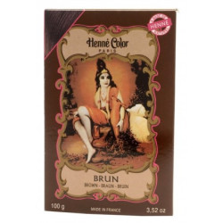 🟤 Henné Color Paris – Poudre colorante Brun (Brown) – 100 g