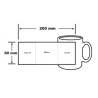 Mug personnalisé millésime – Année au choix (édition limitée)