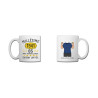 Mug personnalisé millésime – Année au choix (édition limitée)