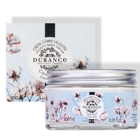 🌿Crème Corps Durance – Coton Musc (200 ml)