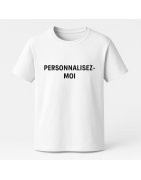 T‑shirt personnalisable – Impression logo & texte